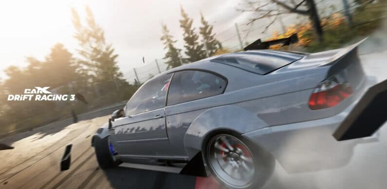 Developers of mobile CarX Drift Racing 3 showed the destructibility of cars in the game