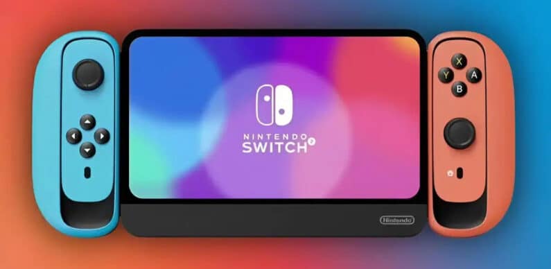 Alleged renders of the new Nintendo Switch 2 console have appeared online