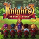 Knights of Pen and Paper 3 v1.3.5.5 MOD APK (Damage, Defense Multiplier, God Mode)