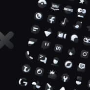 Black Icon Pack : LuX v4.1 APK (Full Version)