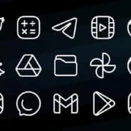 Caelus White: linear icon pack v5.0.3 APK (Full Version)