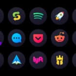 Hera Dark: Circle Icon Pack v6.9.8 APK (Full Version)