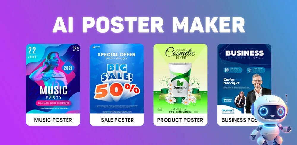 Poster Maker – Flyer Maker v10.0.12 MOD APK (Premium Unlocked)