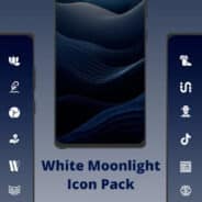 White Moonlight – Icon Pack v4.5 APK (Full Version)