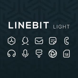 Linebit Light Icon Pack v1.8.1 MOD APK (Full Version)