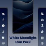 White Moonlight – Icon Pack v4.6 APK (Full Version)