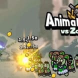 Animal Friends vs Zombies v1.1.2 MOD APK (Menu, Damage, Attack Speed, Gold, Gem)