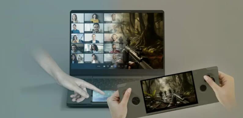 Dual Fusion Introduced: A Laptop That Transforms Into A Portable Gaming Console In Seconds