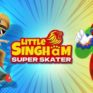 Little Singham Super Skater v1.0.373 MOD APK (Unlimited Spins)