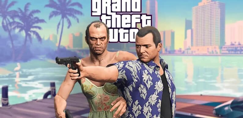 GTA VI trailer remade in GTA V engine featuring Michael and Trevor