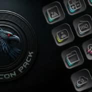 Raven Dark Icon Pack v1.1.5 APK (Full Version)
