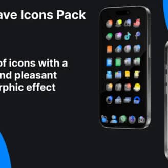 GlassWave Icons Pack v1.1.3 APK (Full Version)