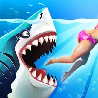 Hungry Shark World v6.8.8 MOD APK [Unlimited Money/Gems]
