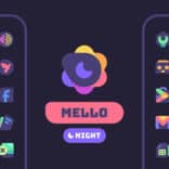 Mello Night Icon Pack v1.0.1 APK (Full Version)
