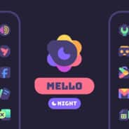 Mello Night Icon Pack v1.0.1 APK (Full Version)