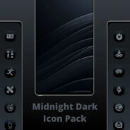 Midnight Dark Icon Pack v5.4 APK (Full Version)