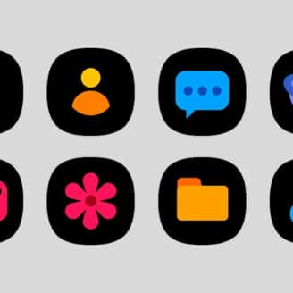 OneBlack – Icon Pack v7.8 APK (Full Version)