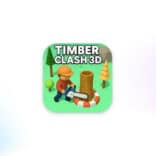 Timber Clash 3D v1.0.0 MOD APK (Menu, Unlimited Currency, Speed)